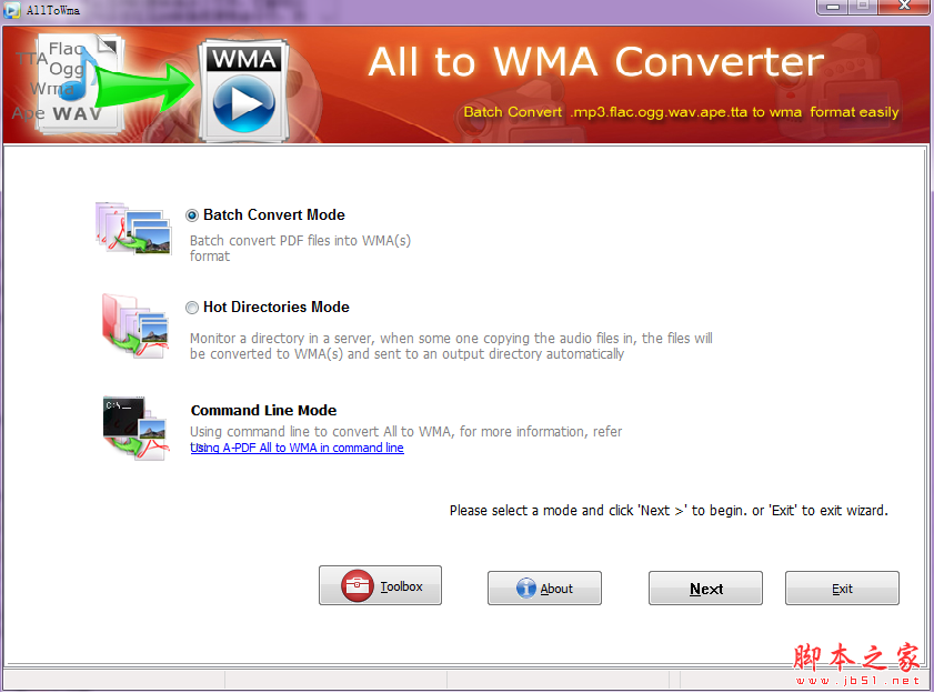 Boxoft All to WMA Converter(WMA格式转换器) V1.2 免费安装版