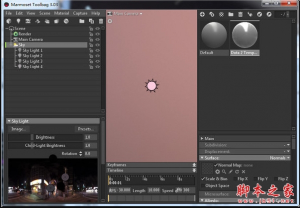 八猴渲染软件Marmoset Toolbag 3.04 Activation激活工具 Win64 中文特别版