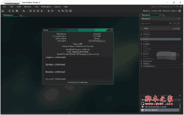 GameMaker Studio Ultimate 2 v2022.8.1.36 x64 特别版(附破解文件+安装教程)