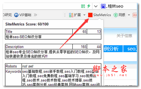 SiteMetrics SEO Chrome插件 v0.2.1 官方版