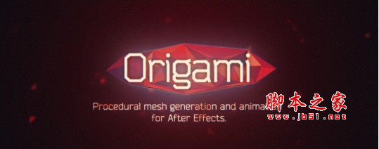 MG折纸网格动画脚本 Aescripts Origamit v1.2 for win/mac 免费版(附使用教程)