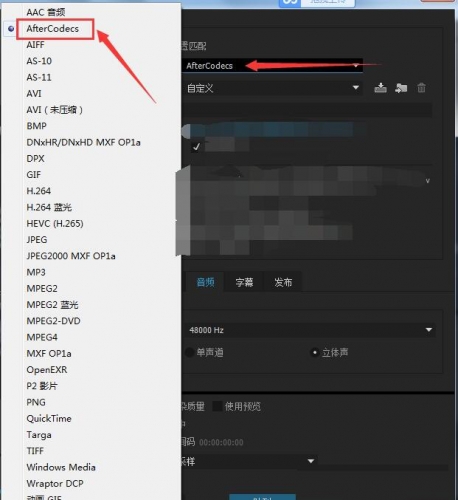 AE PR视频输出插件 AfterCodecs  V1.3.4 中文汉化版(附汉化补丁)