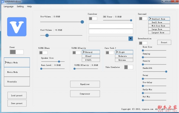 ViPER4Windows(蝰蛇音效工具) v1.0.6 免费安装版