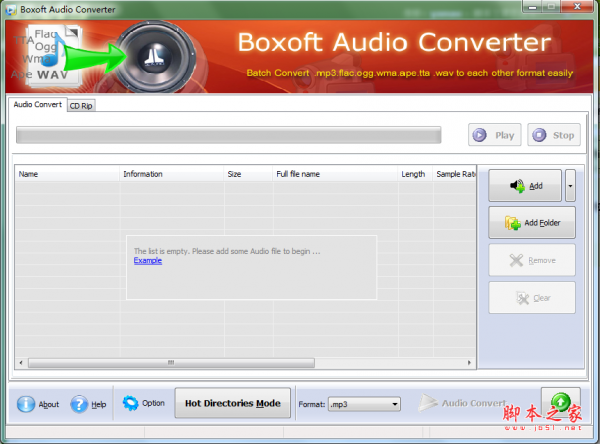 Boxoft Audio Converter(音频转换器) V2.0 免费安装版