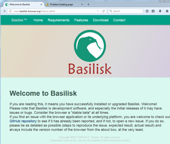 Basilisk(开源xul浏览器) v2018.6.1 最新安装版