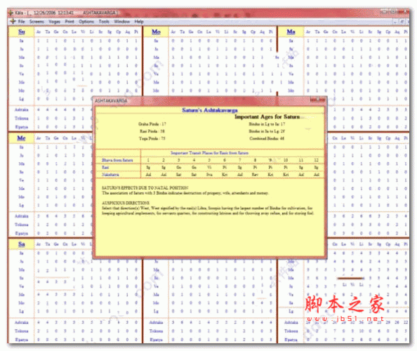 Kala Vedic Astrology 2018.0 破解安装版(附破解教程+破解文件)