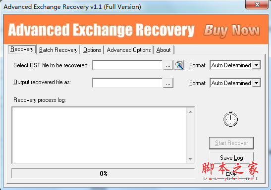 Advanced Exchange Recovery(ost转pst工具) v1.1.0.0 绿色免费版