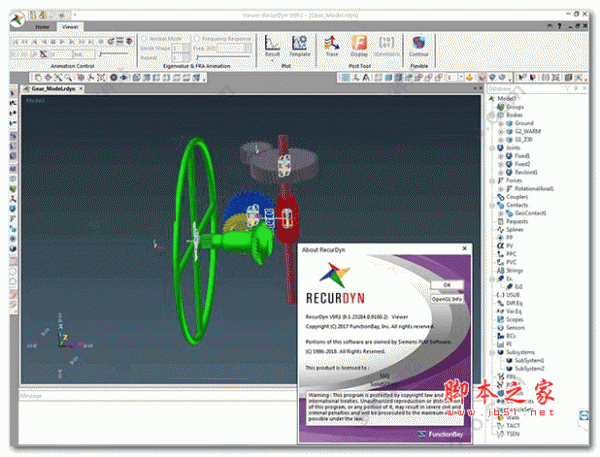 FunctionBay RecurDyn V9R1 sp1.1 特别版(附破解文件+破解步骤) Win64位