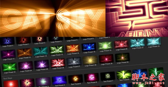 FCPX标题LOGO放射光线插件ProRays For Final Cut Pro X 免费版