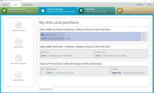 Paragon Hard Disk Manager(磁盘管理工具) v16.18.6 安装版 64位