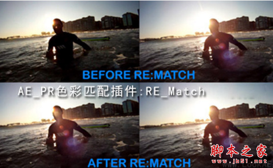 AE色彩匹配插件RevisionFX REMatch v2.0.1 Mac 苹果电脑版(附注册码)