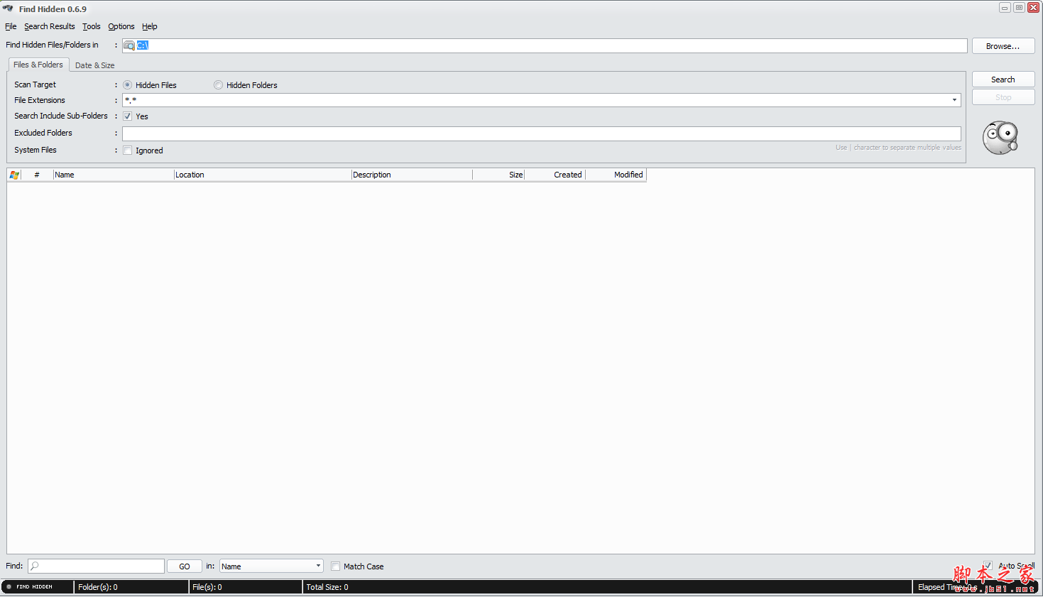 Findhidden(隐藏文件查看器) V0.6.91 免费绿色版