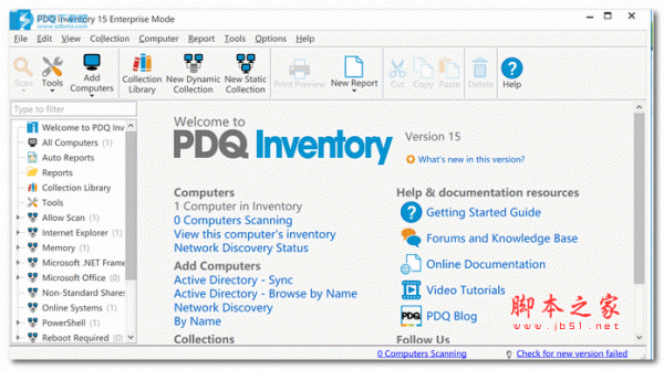 PDQ Inventory(网络系统信息监测) v19.3.470.0 安装免费版