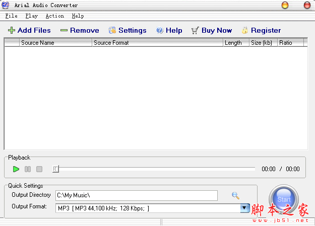 Xrlly Arial Audio Converter(音乐文件格式转换器) V3.5 免费安装版