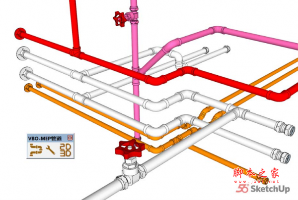 VBO MEP PIPING(VBO管道插件) v2.0.2 免费汉化版(附使用方法)