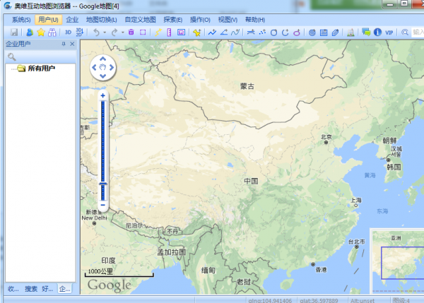 奥维互动地图浏览器电脑版 v10.5.1 64bit 中文官方绿色版