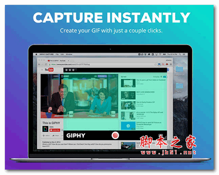 gif制作软件(giphy capture for mac) V3.8 苹果电脑版