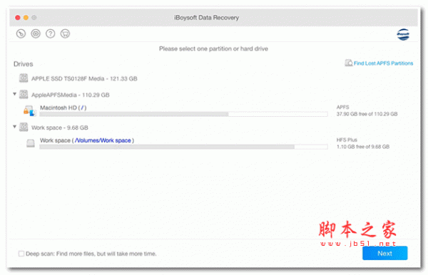 APFS Data Recovery for Mac(APFS磁盘格式数据恢复工具) V5.9.9 苹果电脑版