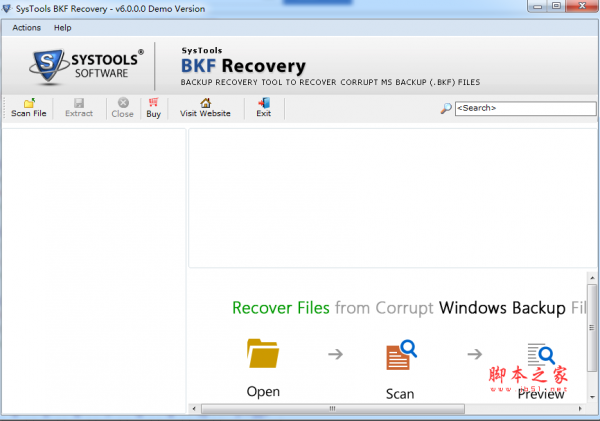 SysTools BKF Recovery(BKF修复软件) v10.0 官方英文安装版