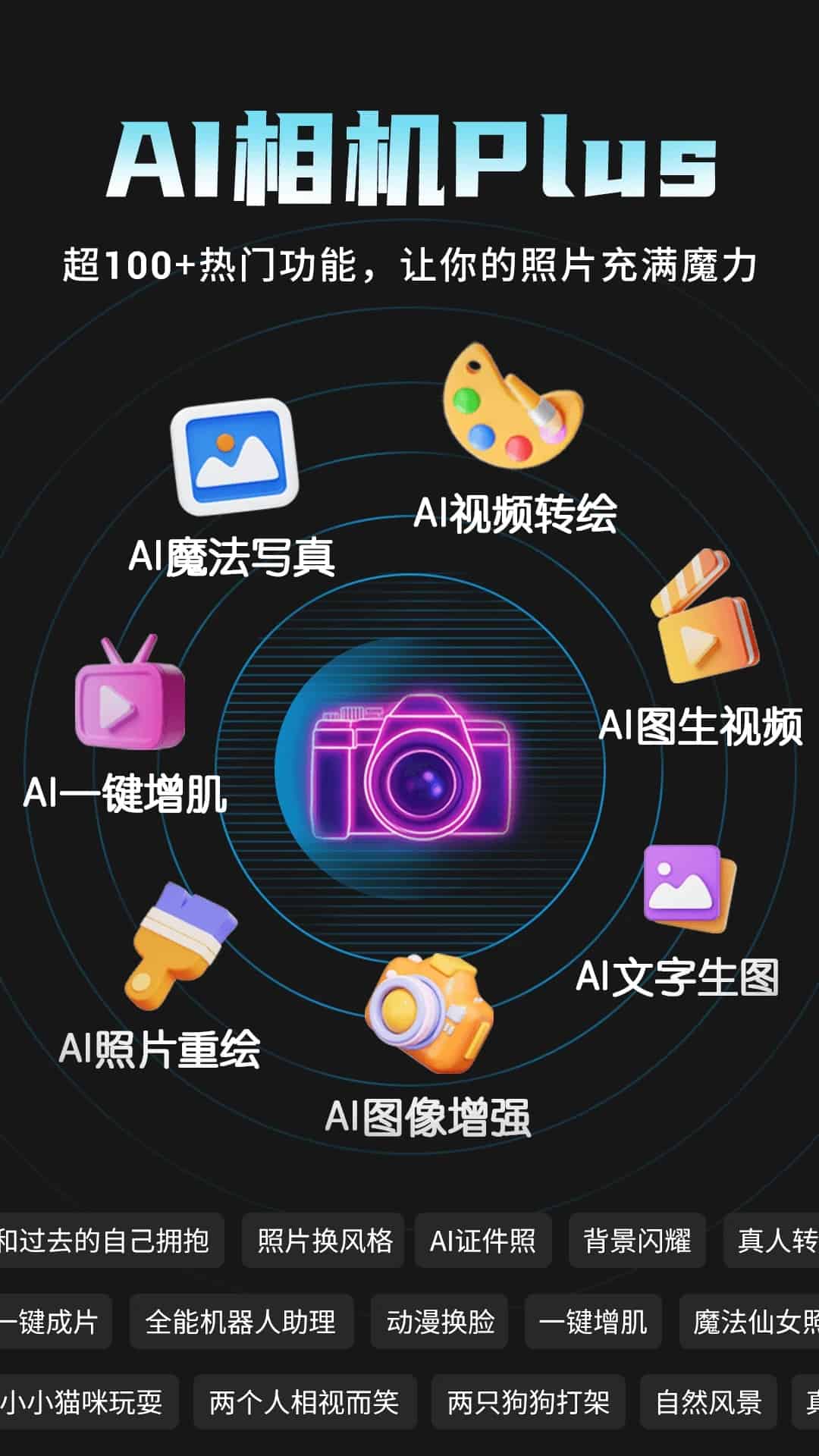 AI相机Plus(图生视频写真特效神器) v1.1.1 苹果手机版