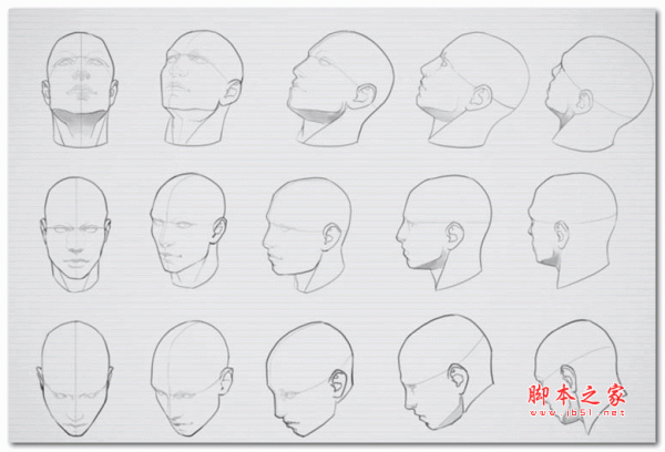 PS人体头部和躯干模型笔刷 Cheat Brushes-Complete for Mac v4.0 特别版