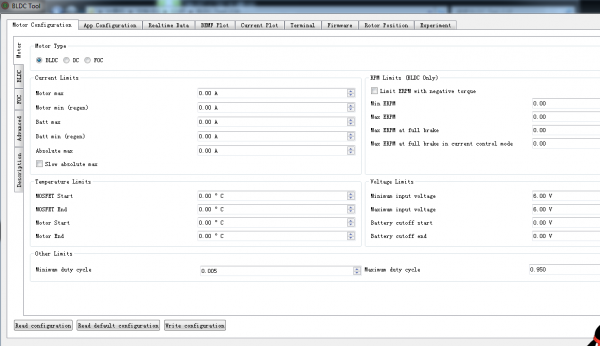 BLDC Tool  VESC电调调试工具 V2.18 安装版