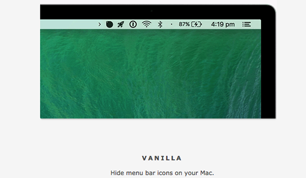 Vanilla for Mac(图标隐藏工具) V1.0.8 苹果电脑版