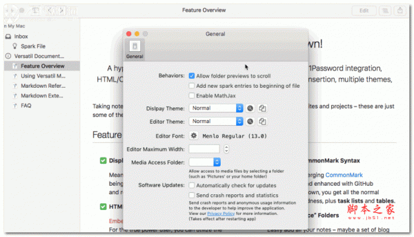 Versatil Markdown for Mac(文本编辑器) 特别版 V2.0.15 苹果电脑版