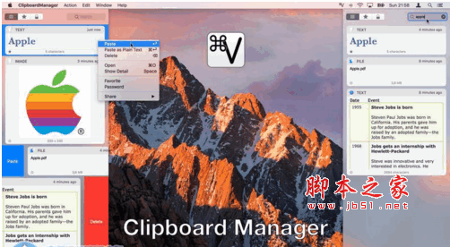 Clipboard Manager(强大的剪贴板管理器) for Mac V2.6.0 苹果TNT电脑版