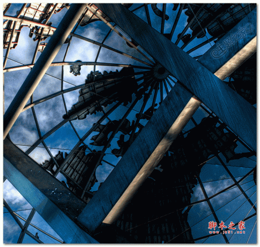 蓝色抽象主题桌面 win7版 中文安装版