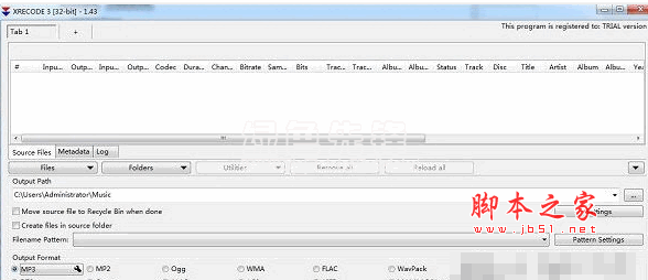 音频转换软件(XRECODE III) v1.78 多国语言安装版  64位