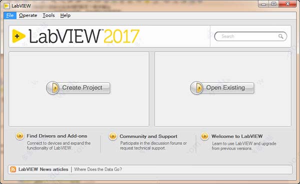 NI LabVIEW 2017 64位 英文特别版(附注册机及安装教程)