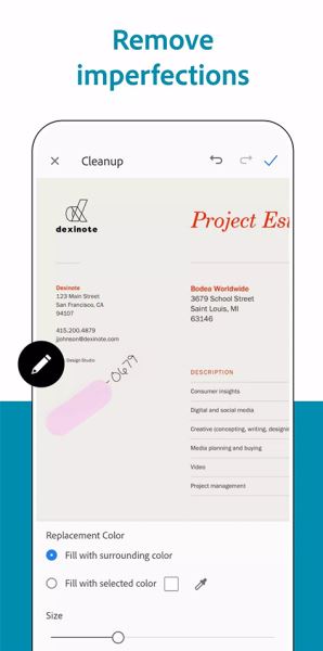 Adobe Scan(纸质文档转可编辑PDF神软) v24.12.04 安卓免费版